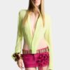 Camicia trasparente con scollo profondo Camicia trasparente con scollo profondo