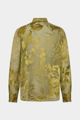 Camicia trasparente Dancing Flowers