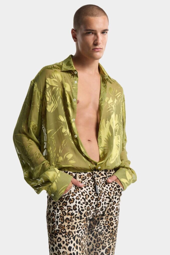 Camicia trasparente Dancing Flowers Camicia trasparente Dancing Flowers