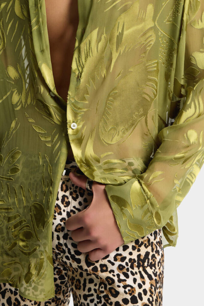 Camicia trasparente Dancing Flowers Camicia trasparente Dancing Flowers