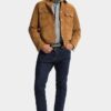 Camicia vintage canadese in denim a righe Camicia vintage canadese in denim a righe