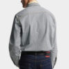Camicia vintage canadese in denim a righe Camicia vintage canadese in denim a righe