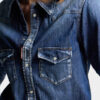 Camicia western basic con lavaggio Perfecto Camicia western basic con lavaggio Perfecto