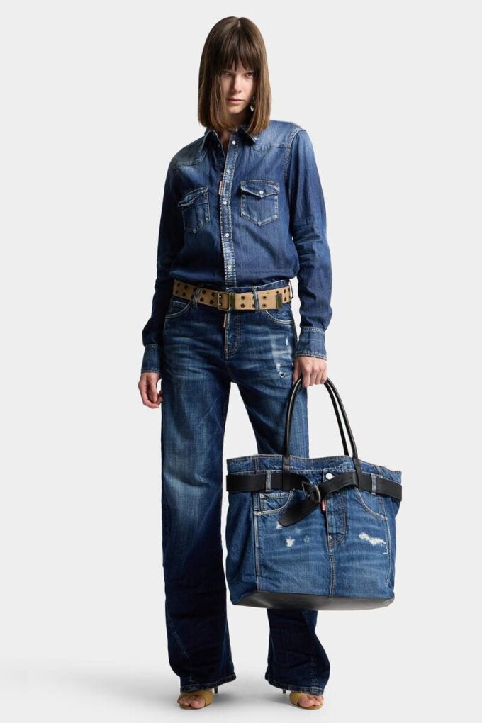 Camicia western basic con lavaggio Perfecto Camicia western basic con lavaggio Perfecto