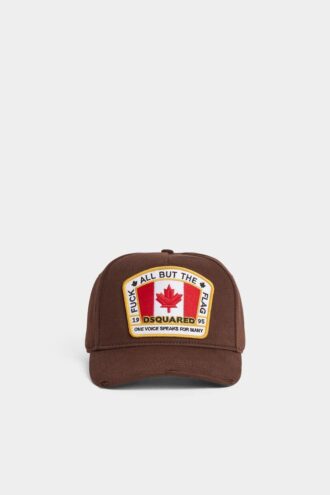Cappellino da baseball con bandiera canadese