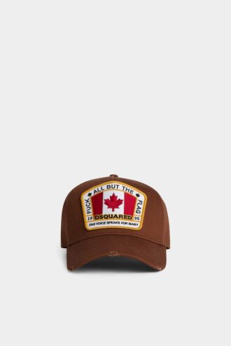 Cappellino da baseball con bandiera canadese