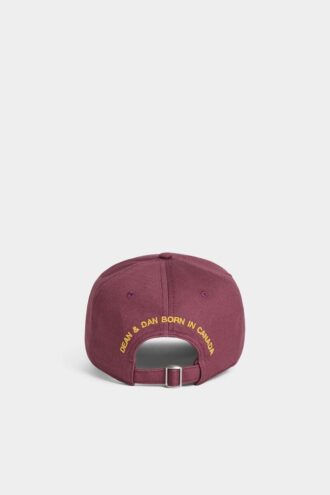 Cappellino da baseball con bandiera canadese