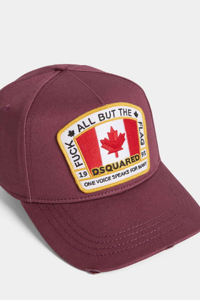 Cappellino da baseball con bandiera canadese Cappellino da baseball con bandiera canadese