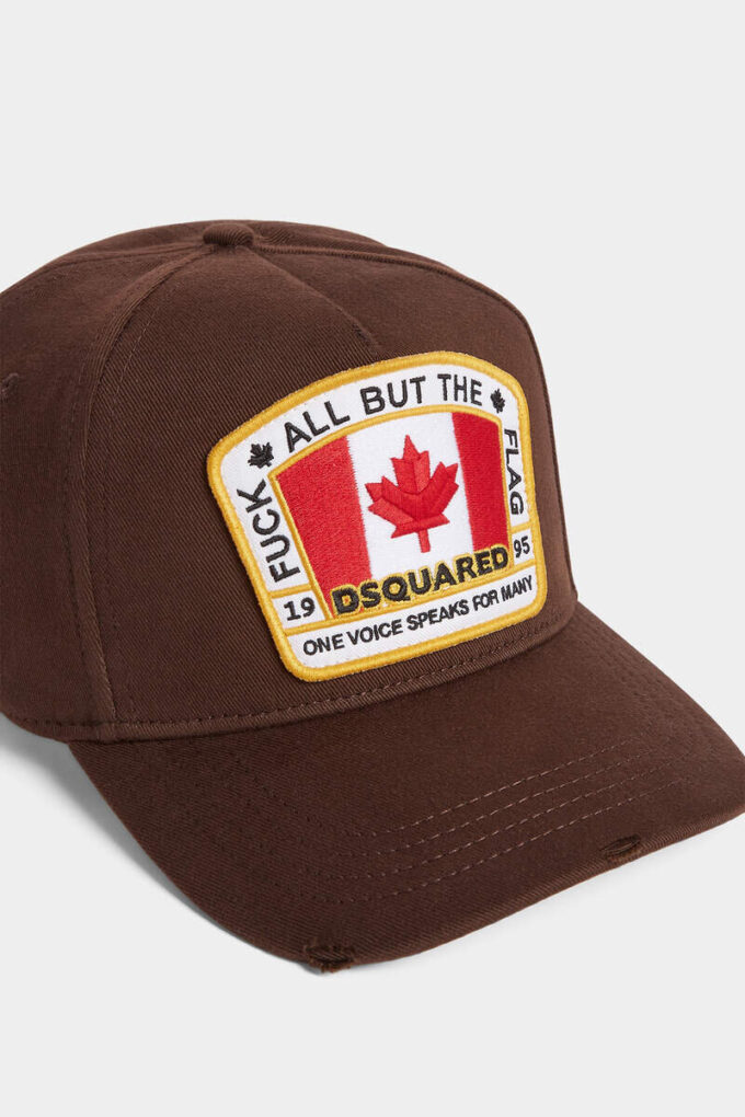 Cappellino da baseball con bandiera canadese Cappellino da baseball con bandiera canadese