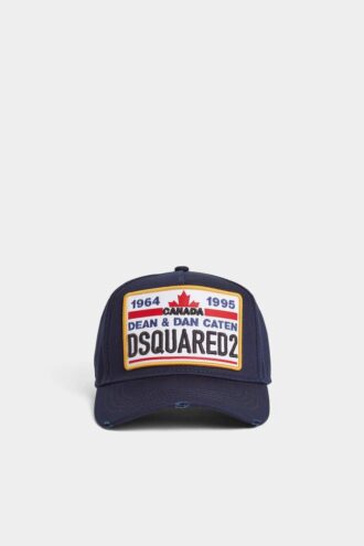 Cappellino da baseball con logo Dsquared2