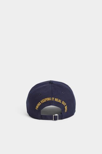 Cappellino da baseball con logo Dsquared2