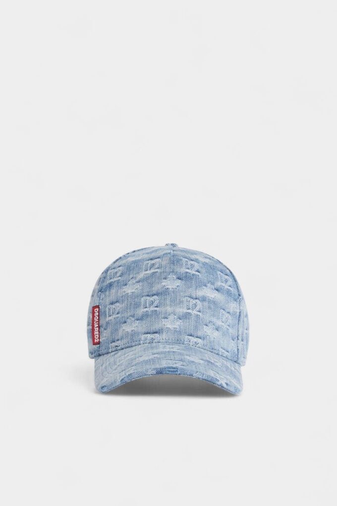 Cappellino da baseball con monogramma D2 Cappellino da baseball con monogramma D2