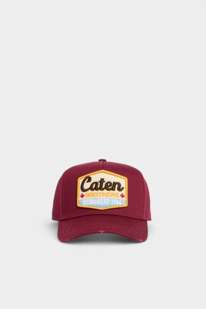 Cappellino da baseball con toppa Caten Cappellino da baseball con toppa Caten