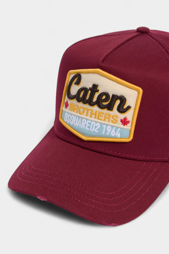 Cappellino da baseball con toppa Caten Cappellino da baseball con toppa Caten