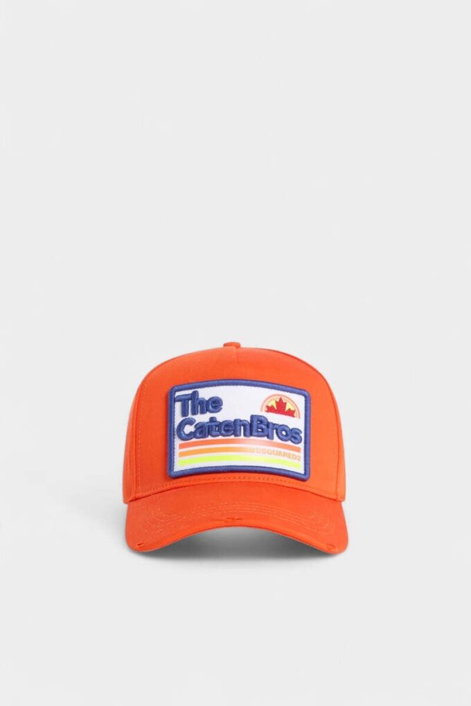 Cappellino da baseball con toppa con logo Dsquared2 Cappellino da baseball con toppa con logo Dsquared2