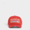 Cappellino da baseball con toppa con logo Dsquared2 Cappellino da baseball con toppa con logo Dsquared2