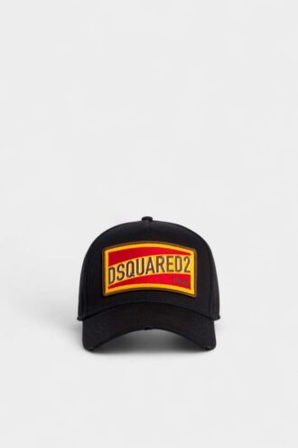 Cappellino da baseball con toppa con logo Dsquared2