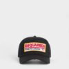 Cappellino da baseball con toppa con logo Dsquared2 Cappellino da baseball con toppa con logo Dsquared2