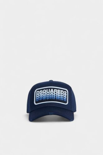 Cappellino da baseball con toppa con logo Dsquared2