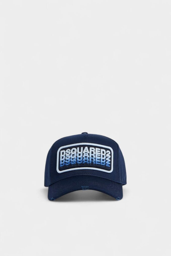 Cappellino da baseball con toppa con logo Dsquared2 Cappellino da baseball con toppa con logo Dsquared2