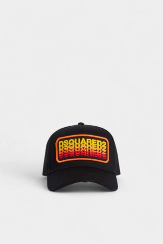 Cappellino da baseball con toppa con logo Dsquared2