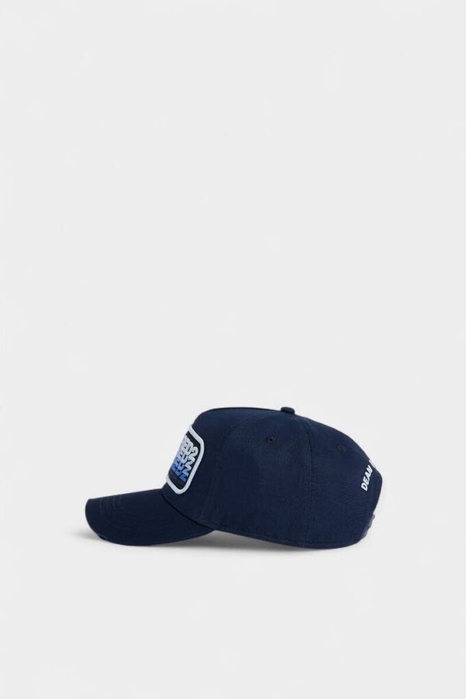 Cappellino da baseball con toppa con logo Dsquared2 Cappellino da baseball con toppa con logo Dsquared2