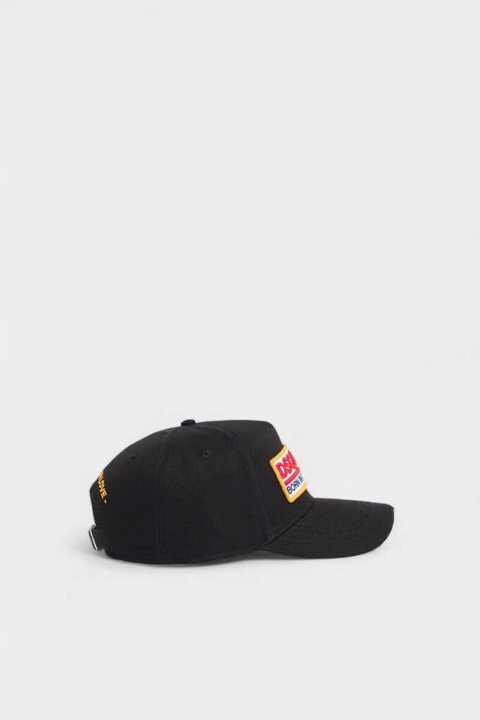 Cappellino da baseball con toppa con logo Dsquared2 Cappellino da baseball con toppa con logo Dsquared2
