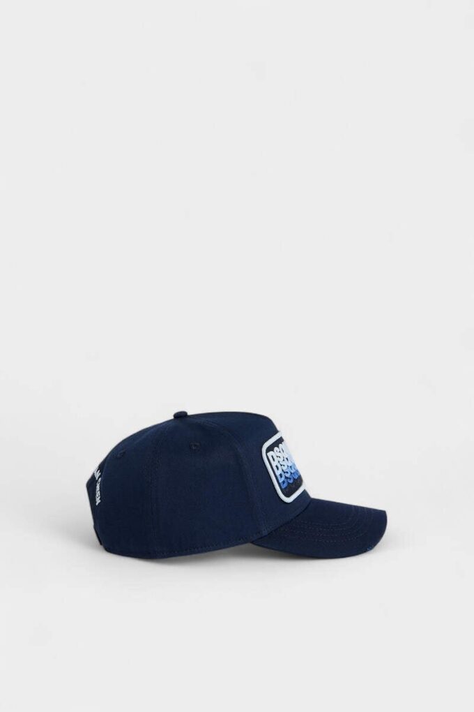 Cappellino da baseball con toppa con logo Dsquared2 Cappellino da baseball con toppa con logo Dsquared2