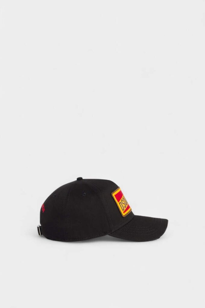 Cappellino da baseball con toppa con logo Dsquared2 Cappellino da baseball con toppa con logo Dsquared2