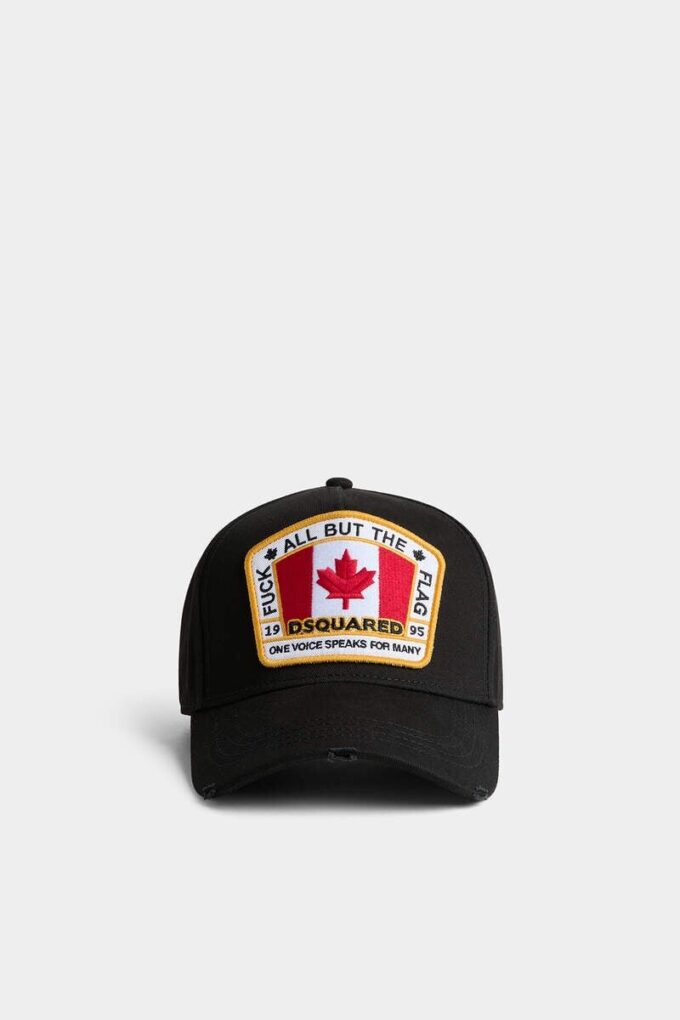 Cappellino da baseball con toppa D2 Cappellino da baseball con toppa D2