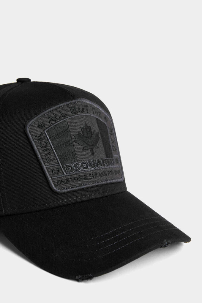 Cappellino da baseball con toppa D2 Cappellino da baseball con toppa D2