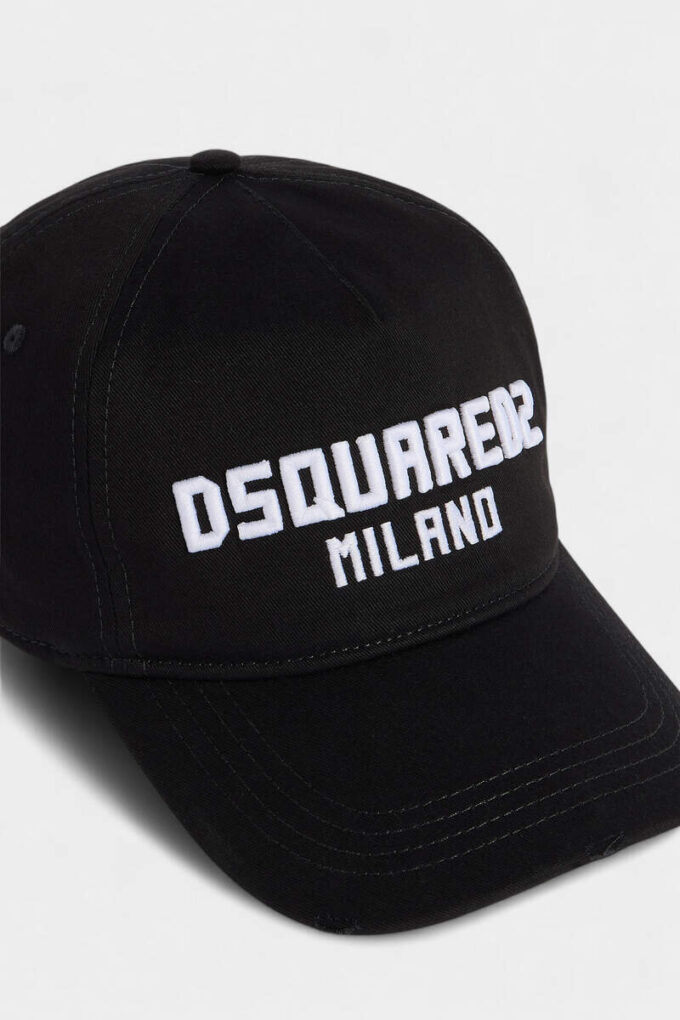 Cappellino da baseball con toppa Dsquared2 Milano Cappellino da baseball con toppa Dsquared2 Milano