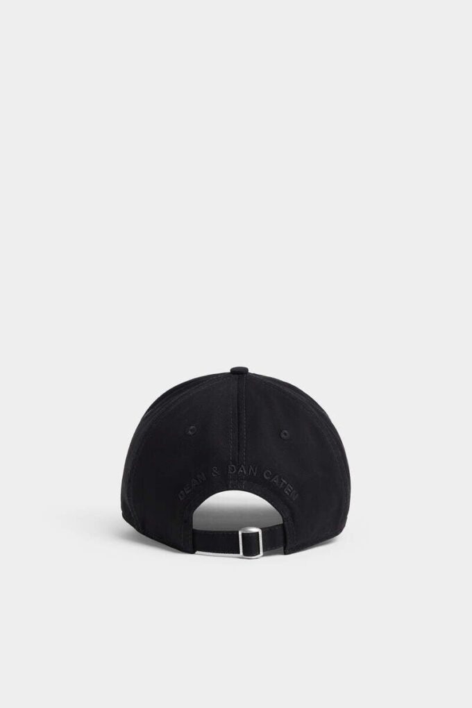 Cappellino da baseball nero intenso Cappellino da baseball nero intenso
