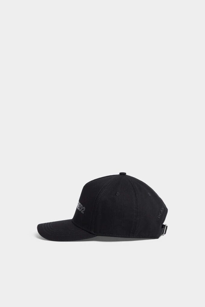Cappellino da baseball nero intenso Cappellino da baseball nero intenso