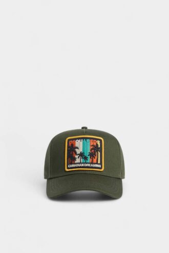 Cappellino da baseball vintage estivo con toppa Cappellino da baseball vintage estivo con toppa