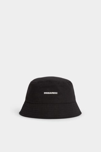 Cappello a secchiello Dsquared2 con mini logo Cappello a secchiello Dsquared2 con mini logo