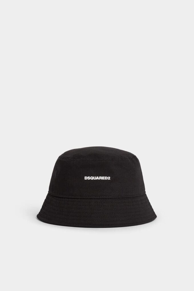 Cappello a secchiello Dsquared2 con mini logo Cappello a secchiello Dsquared2 con mini logo