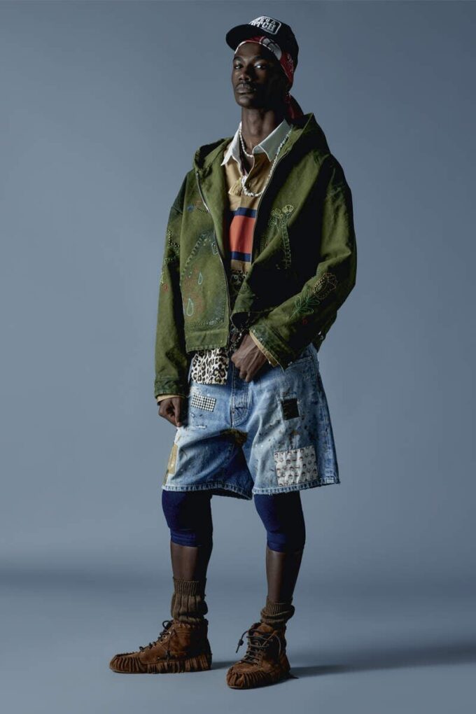 Pantaloncini con lavaggio medio Pantaloncini con lavaggio medio