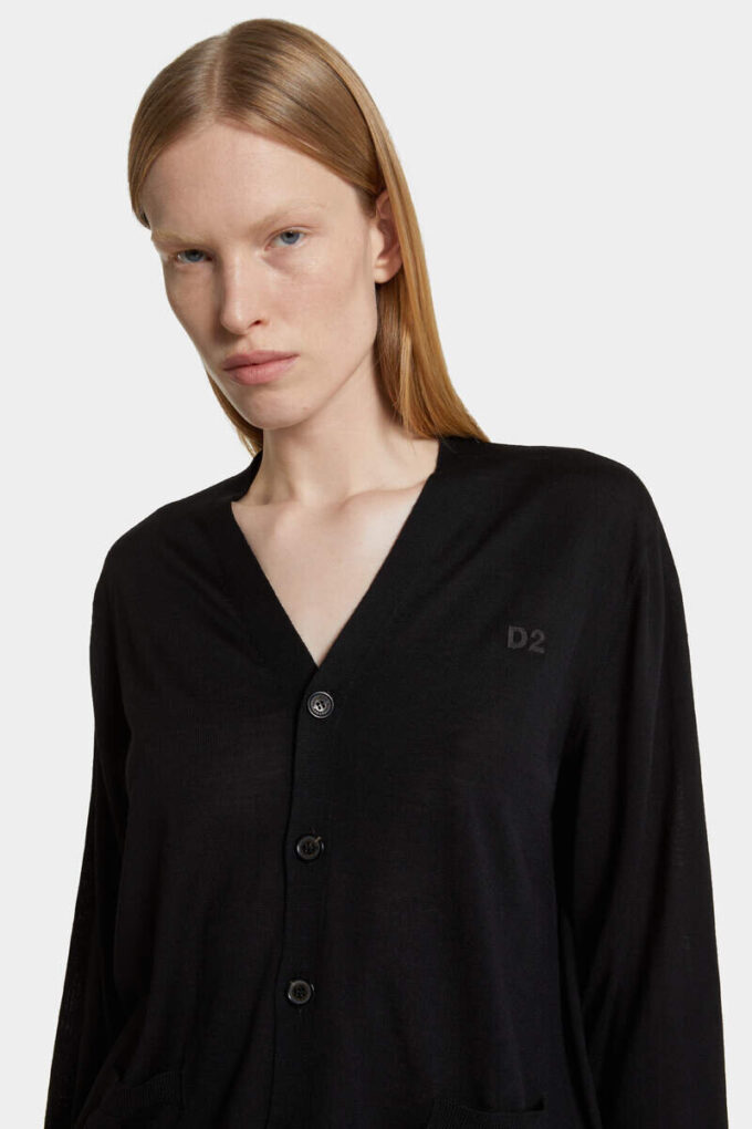 Cardigan D2 in maglia Cardigan D2 in maglia
