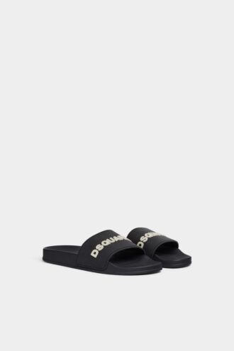 Ciabatte con logo Dsquared2