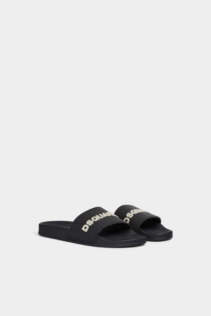 Ciabatte con logo Dsquared2 Ciabatte con logo Dsquared2