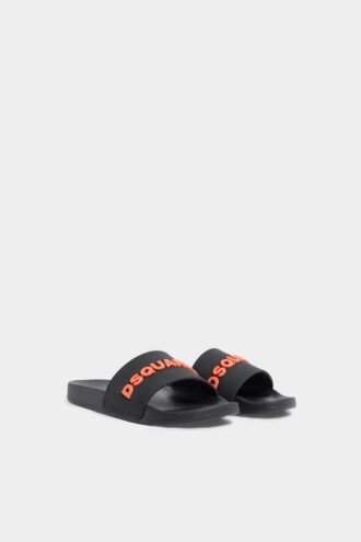 Ciabatte con logo Dsquared2