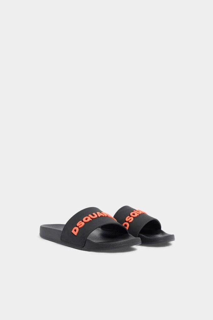 Ciabatte con logo Dsquared2 Ciabatte con logo Dsquared2