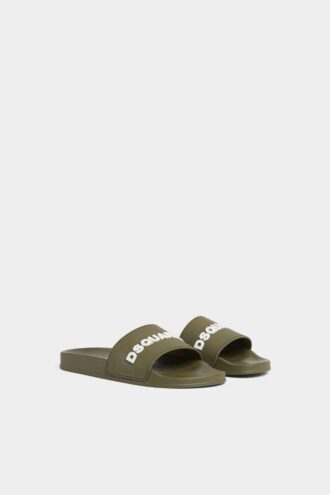 Ciabatte con logo Dsquared2