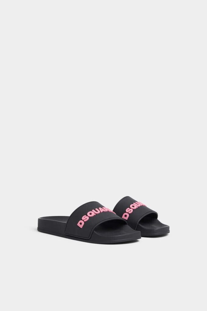 Ciabatte con logo Dsquared2 Ciabatte con logo Dsquared2