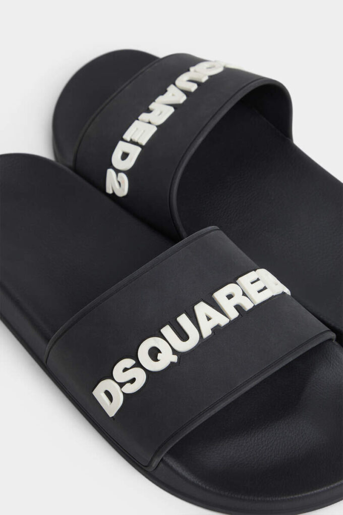 Ciabatte con logo Dsquared2 Ciabatte con logo Dsquared2