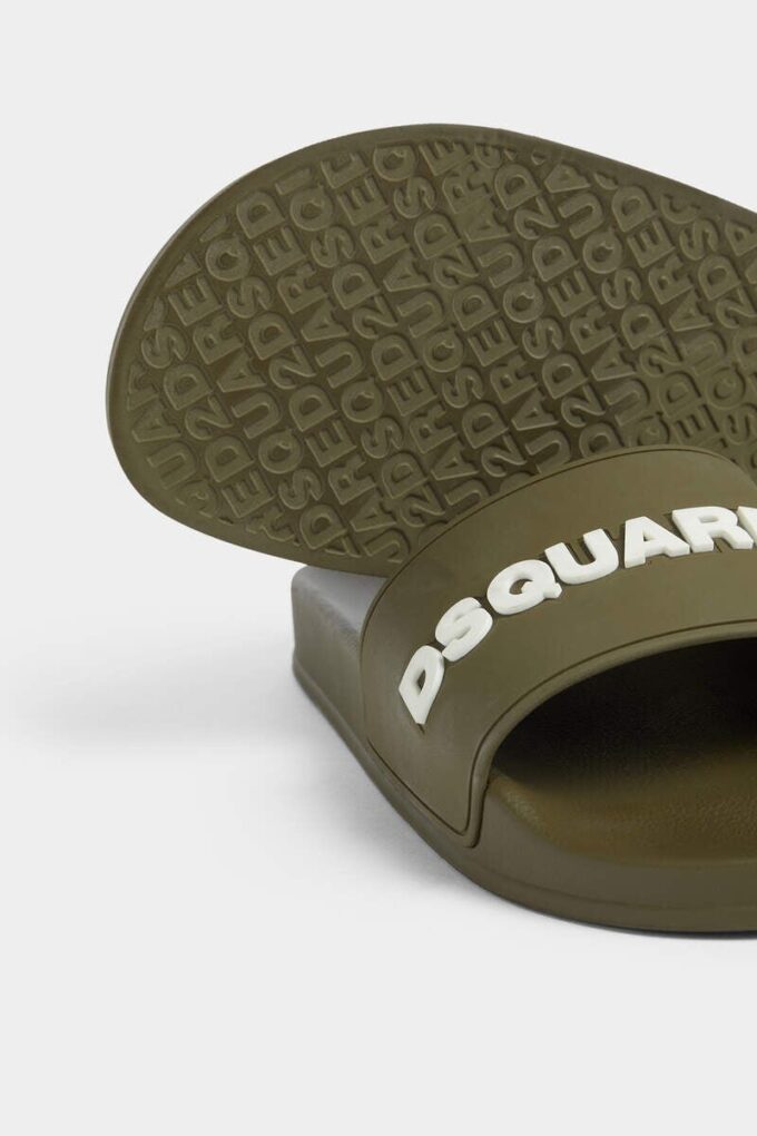 Ciabatte con logo Dsquared2 Ciabatte con logo Dsquared2