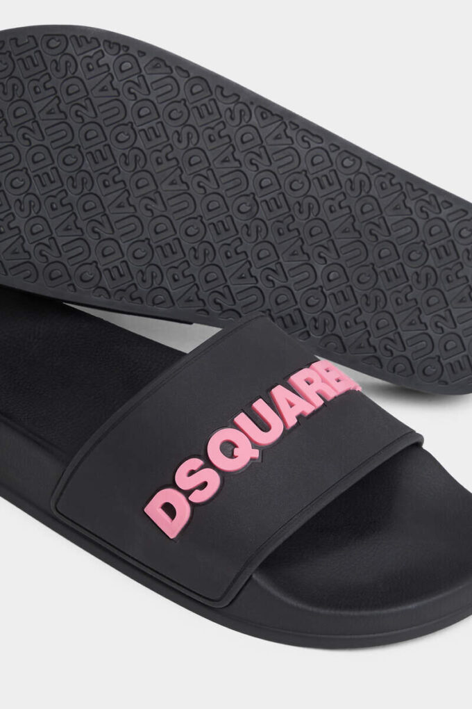 Ciabatte con logo Dsquared2 Ciabatte con logo Dsquared2