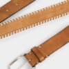 Cintura con fibbia intrecciata e perline Cintura con fibbia intrecciata e perline