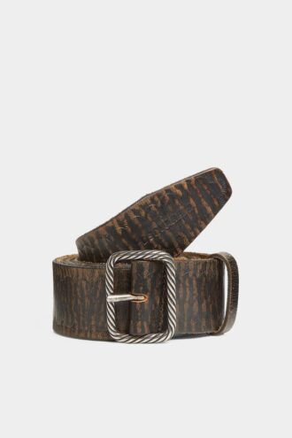 Cintura con fibbia vintage smerlata